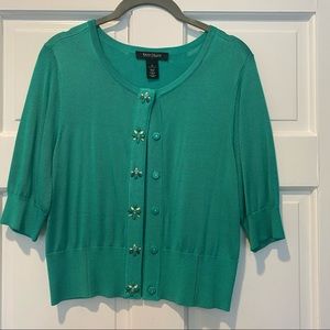 NWOT WHBM Short sleeve sweater top